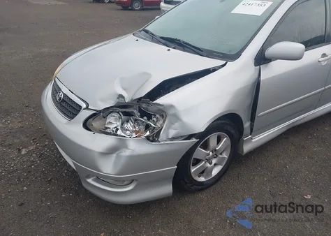 2008 Toyota Corolla S z USA, uszkodzony, nr VIN 1NXBR32E68Z970511